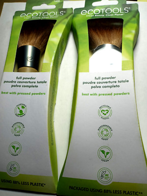 EcoTools Makeup Brush for Professional Finish **LOT of 2** NEW