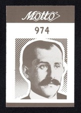 Orville Wright Aviation Pioneer Brother Vintage 1987 Motto Game Trivia Card #974