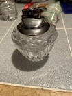 Vintage Princess House Lead Crystal  Table Top Butane Lighter Japan Gem Shaped — photo 3