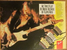 Love/Hate, Jon E. Love, Fender Guitars, Full Page Ad