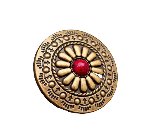 Boutons Anciens Métal - Argenté Ou Doré, 28mm (1 1/8) - Lot De 8 à 1000 Pièces