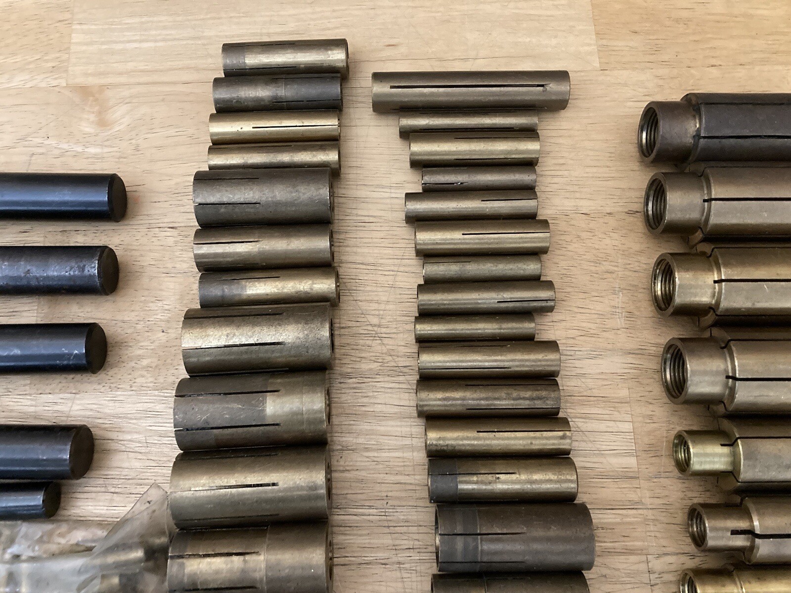 Lot of (250) 3/16” 1” Flexolap & Acrolap Hole Laps Blind & Barrel