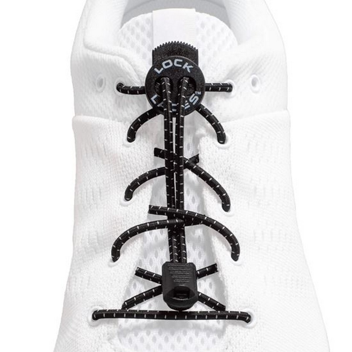 Lock Laces Original Elastic Laces Black - Image 2