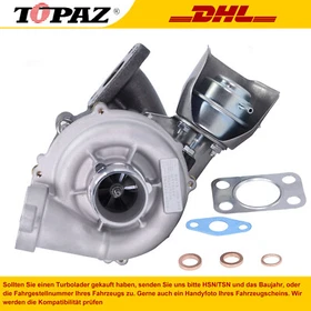 Turbolader Ford Focus C-Max 1.6 TDCi 80KW 109 PS Citroën C4 Peugeot 308 1.6 HDi