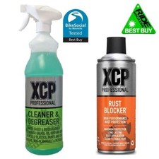 XCP Rust Blocker Rust Protection Spray 400ml Plus XCP Cleaner and Degreaser 1L