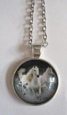 Halskette Pferd Necklace Pferde Reiten Schmuck 