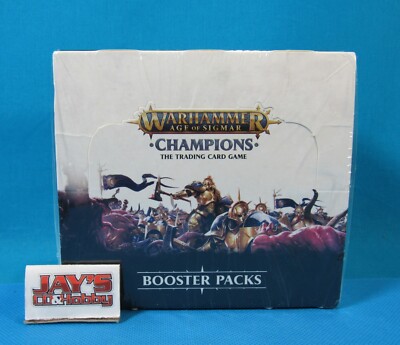 Warhammer Age of Sigmar Champions TCG Display Booster Box Factory Sealed | eBay Warhammer Age of Sigmar Champions TCG Display Booster Box Factory Sealed | eBay