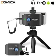 Comica CVM-WS50C UHF 6-Channel Wireless Lavalier Microphone for Smartphone