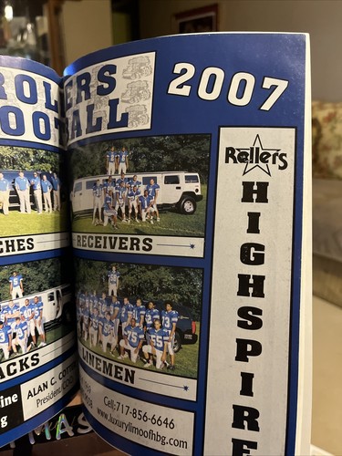 F2 2007 STEELTON HIGHSPIRE VARSITY High School Football Program PA PENNSYLVANIA - Picture 4 of 4