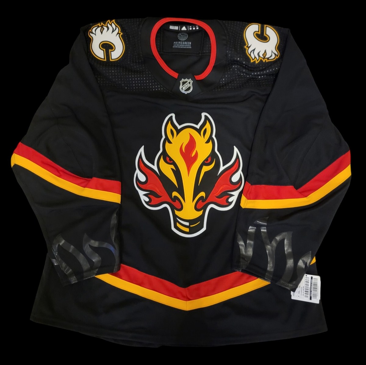 Calgary Flames Blasty Alternate New With Tags On Ice