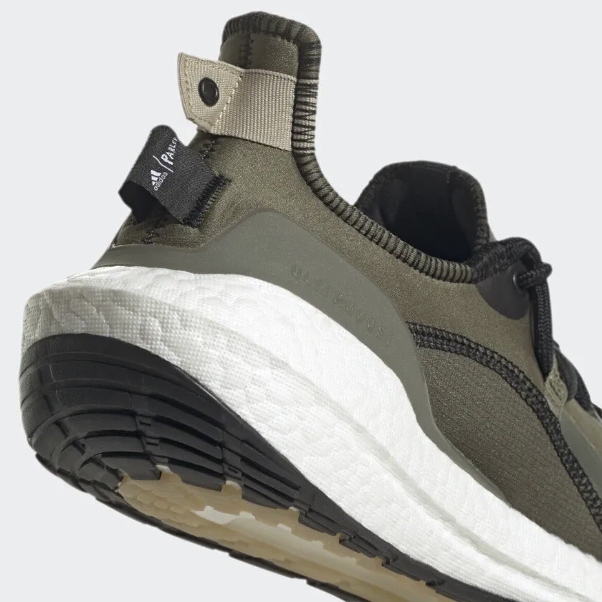 Adidas Ultraboost 21 x Parley Shoes G55649 Unisex M 7 / W 8‎ NWT adidas Parley x UltraBoost 21 Focus Olive | eBay main image 4