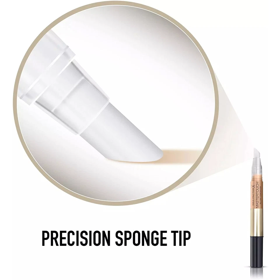 MAX FACTOR Mastertouch All Day Under Eye Concealer 10ml - 309 Beige *PACK OF 2* - Image 2 of 4