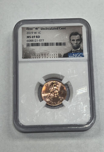 2019 W LINCOLN CENT 1C UNCIRCULATED CENT NGC MS 69 RD Early Releases - Picture 1 of 3