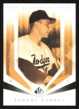 2004 SP Legendary Cuts JOHNNY PODRES Base Baseball card BROOKLYN DODGERS