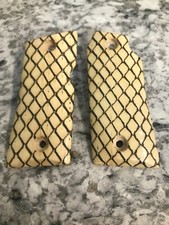 Colt Mustang pistol grips wrapped in Cobra snakeskin