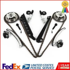 Timing Chain Kit Camshaft Phaser VCT Selenoid for 05-10 Ford 4.6L TRITON 3-Valve