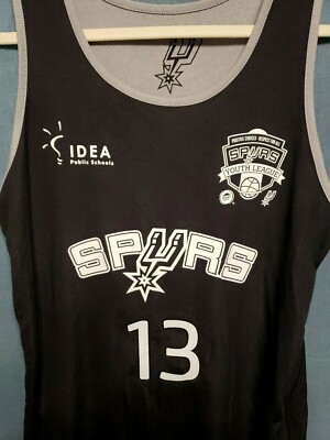 Maillot Réversible San Antonio Spurs Youth League - Taille L, Noir/gris | Occasion Très Bon état