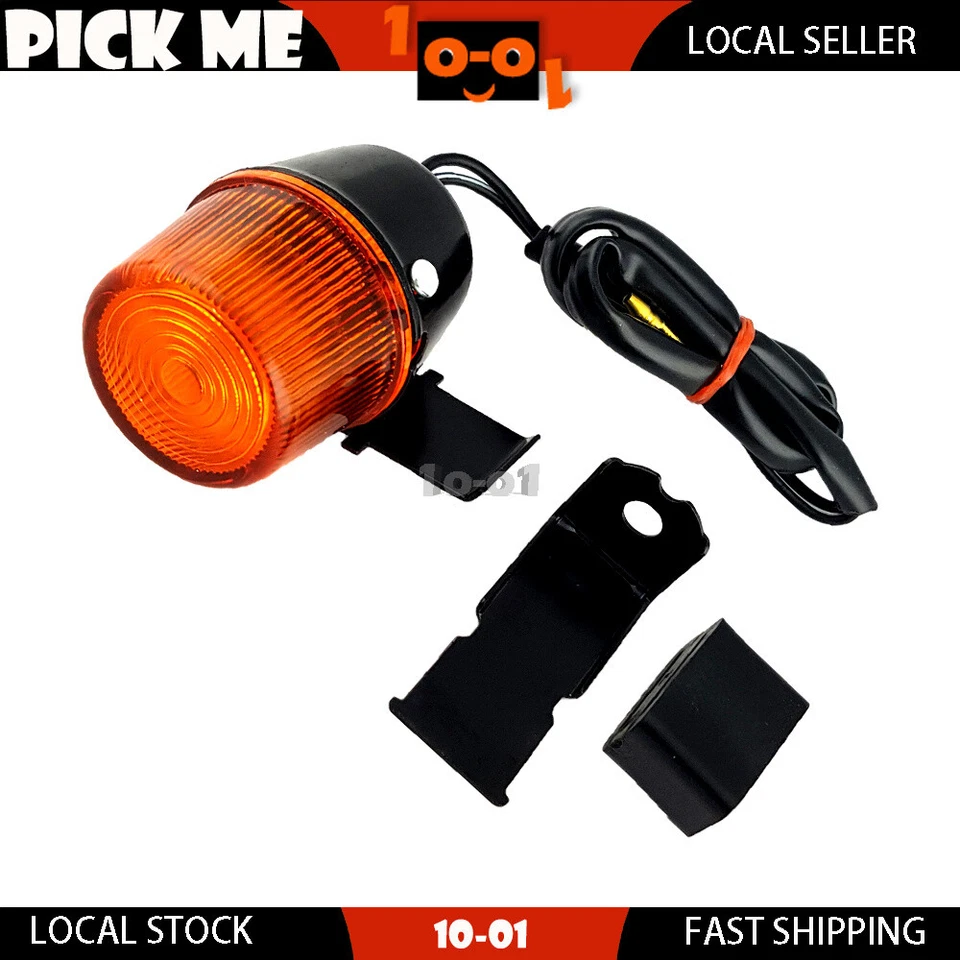 2X Turn Signal Lights Indicators Fit Yamaha TT250 1986-1989 1990 1991 1992 1993 — 第 3/3 张图片