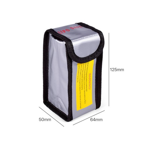 Borsa di immagazzinaggio sicura a batteria Lipo portatile antideflagrante sacchetti ignifughi borsa - Foto 18 di 21