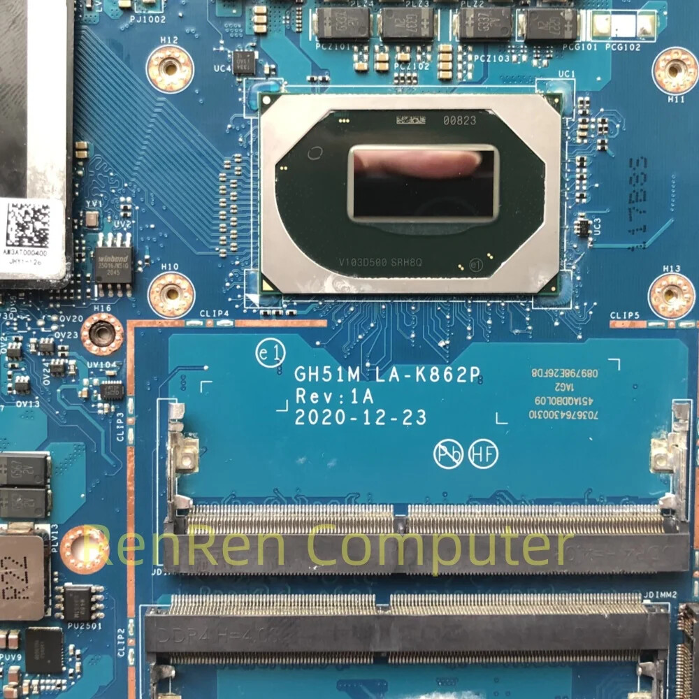 Acer Predator PH315-53-71HN AN515-55 Laptop Motherboard i5/i7-10th