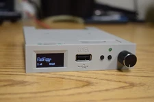 Gotek Floppy Drive Emulator 435 MCU w/ Rotary Encoder OLED FlashFloppy - Gray