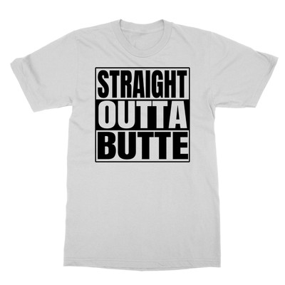 Straight Outta Butte Community College Aaron Rodgers Fan Men's T-Shirt