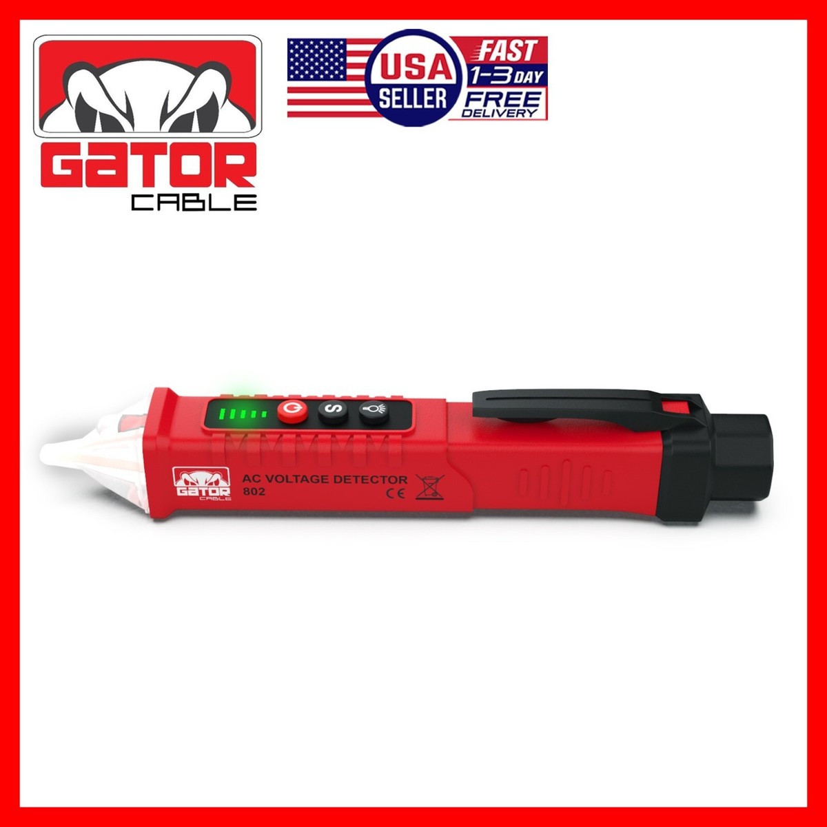 Voltage Electric Tester Volt Detector Test Pen Non-Contact Sensor