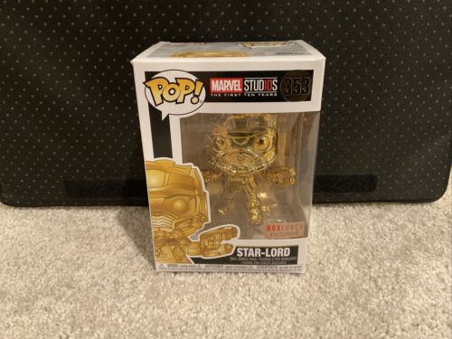 Star-Lord Gold Chrome Funko Pop! #353 - The Pop Central