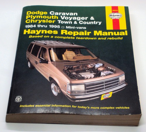 HAYNES REPAIR MANUAL 1984 thru 1995 Mini-vans Dodge Plymouth Chrysler #30010 - Bild 4 von 16