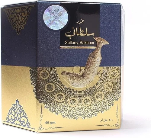 Incense Bakhoor Sultany - 40G of Authentic Arabic Wood