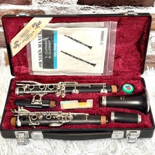 YAMAHA YCL-351 Bb Clarinet Grenadilla Wood Used with Hard case Mouthpiece