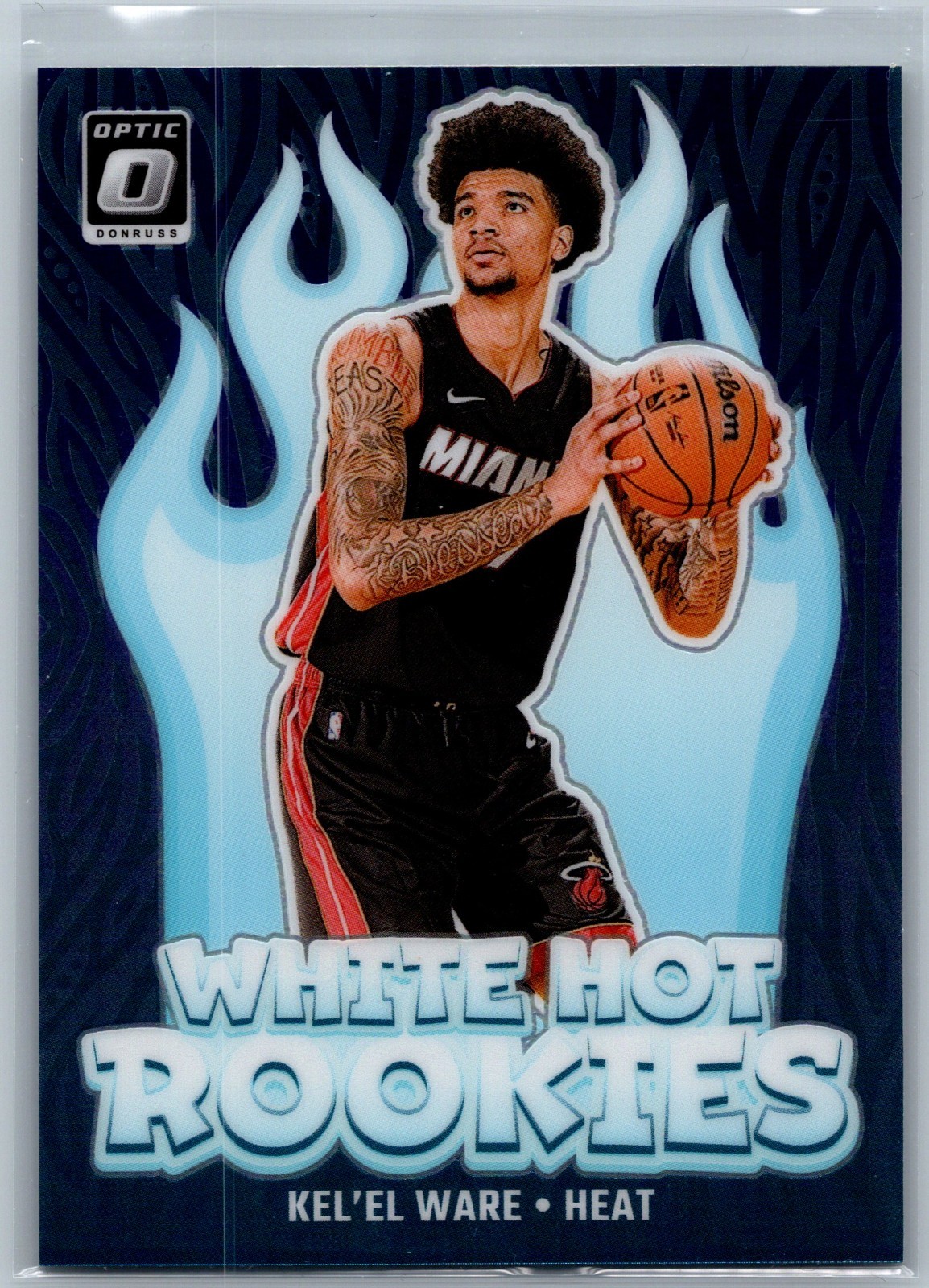 KEL'EL WARE 2024-25 DONRUSS OPTIC WHITE HOT ROOKIES PURPLE PRIZM RC