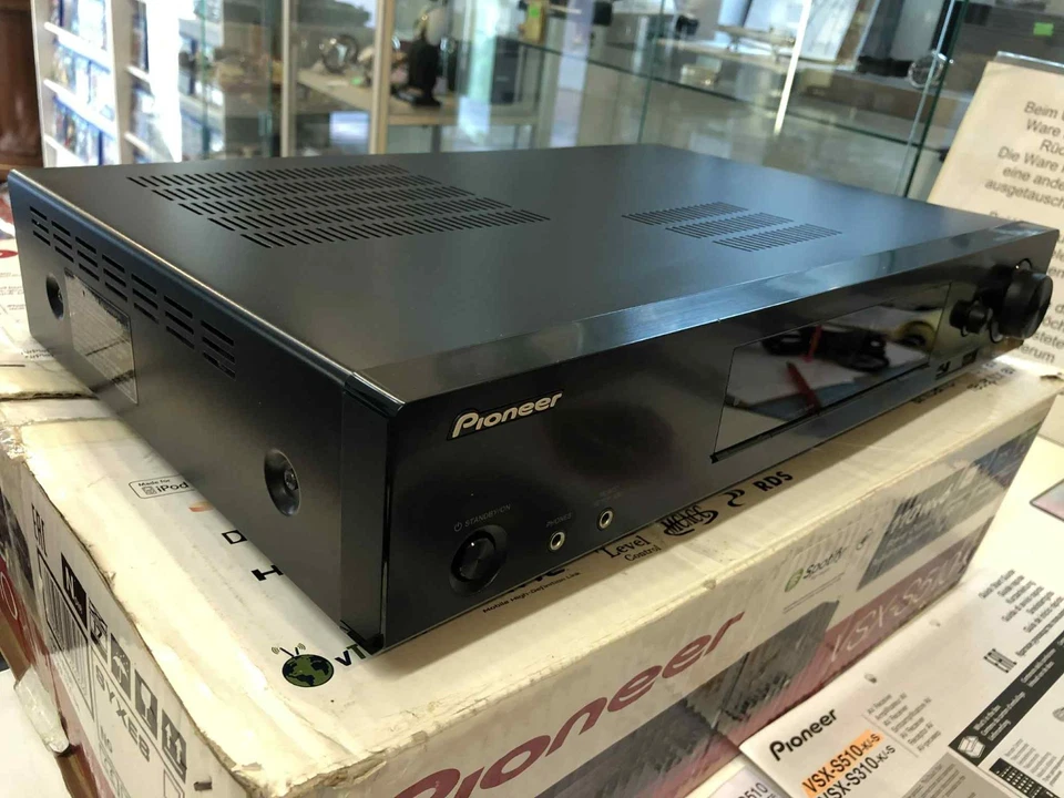 Pioneer VSX-S510-K 6.1 A/V Receiver 4k HDMI USB Internet Radio Tuner . - Bild 4 von 4