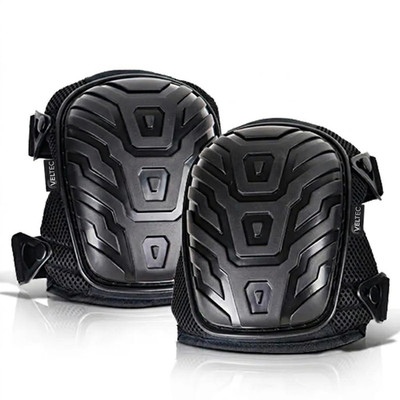 Premium Knee Pads for Work with Soft Foam and Gel Cushion - Heavy Duty Pads & Ad