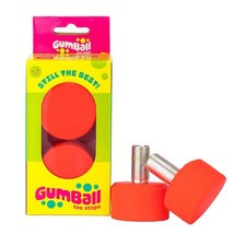 Moxi Gumball Roller Skate Toe Stops Watermelon 83A, Long Stem 