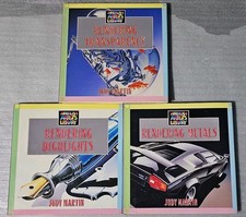 Airbrush Artist's Library x3 by Judy Martin Hardcover, 1989 