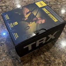 TRX Sweat Suspension Training Kit 100 Workout Total Body System