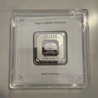 Geiger Edelmetalle 1 oz .999 Fine Silver Original Square in Assay!