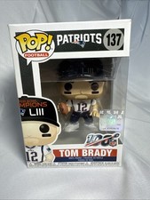 Tom Brady Funko Pop Football 137 Patriots Super Bowl LIII Champions NFL