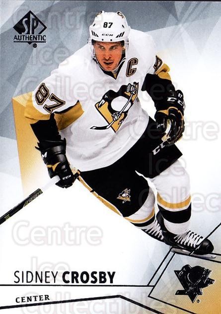 2015-16 SP Authentic #87 Sidney Crosby