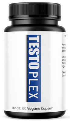 TestoPlex  - Pflanzliche Potenz-Formel   Maca, Arginin, Zink - Testo Boost