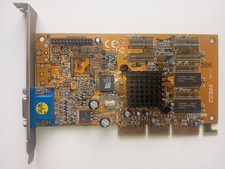SiS 305 CS305 16M "Revenger" GPU AGP 4X VGA Oddball Retro Video Card FREE SHIP