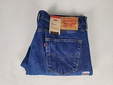 Levi's 514 Regular Fit Zip Fly Straight Leg Denim Jeans 34X32 Men's Medium Blue