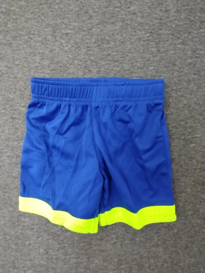 Athletic Works ребенка ясельного возраста мальчиков 4 изделия синий и зеленый футбол рубашка и шорты 18 М - Изображение 4 из 4