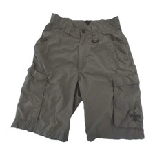 Boy Scouts Centennial Cargo Green Shorts Mens Size XS Nylon Pockets Drawstring