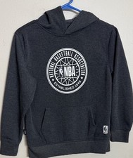 Boys NBA Charcoal Hoodie