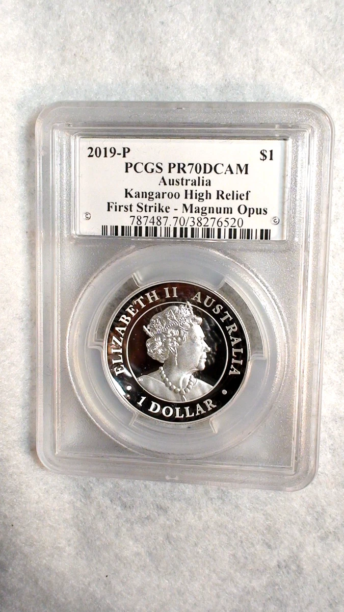 Silver PCGS Certified PR 70 Graded Australian Commemorative Coins