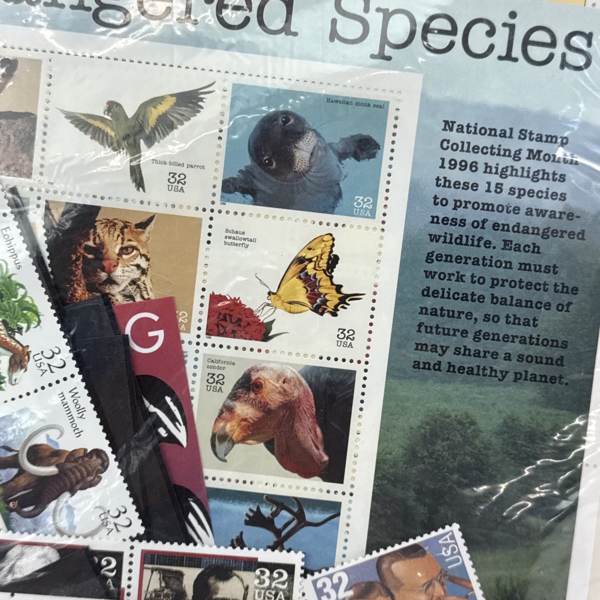 1996 Commemorative Stamp Collection #8996 Sealed Complete