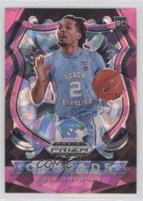 2020-21 Panini Prizm Draft Picks Crusade Pink Ice Prizm Cole Anthony #89 0a9a