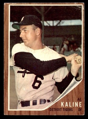 1962 Topps #150 Al Kaline VG-EX Tigers   ID:392276